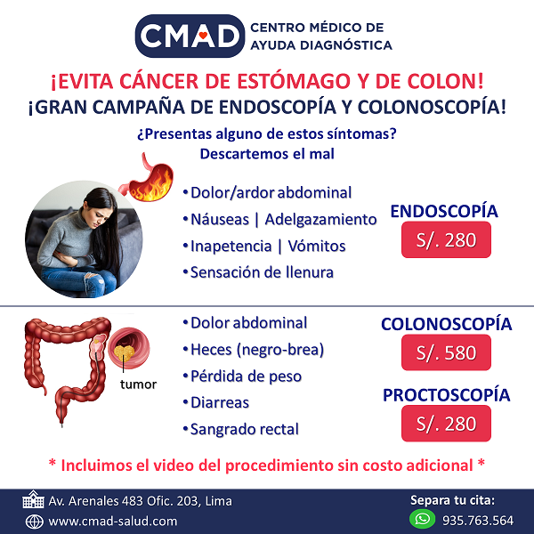 CMAD Salud Campania Gastroenterologia 2026